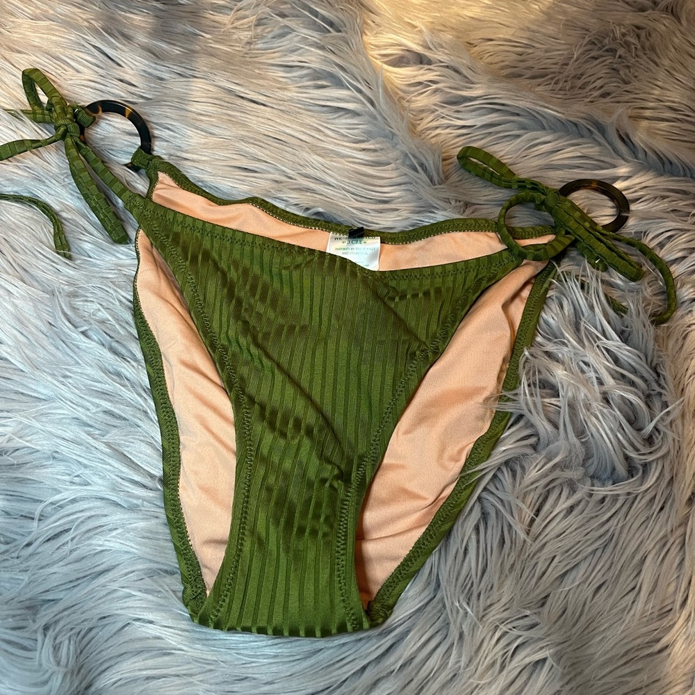 NWT J.Crew Olive Bikini Bottom